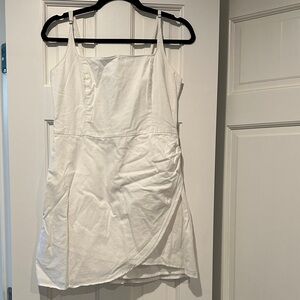 Abercrombie White Sleeveless Dress